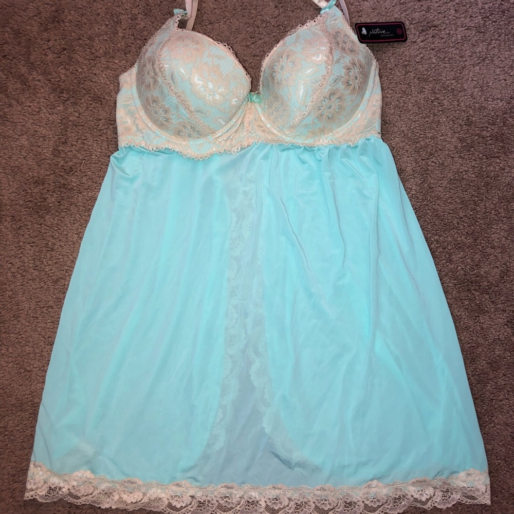 •Lace Open Back Teddy•